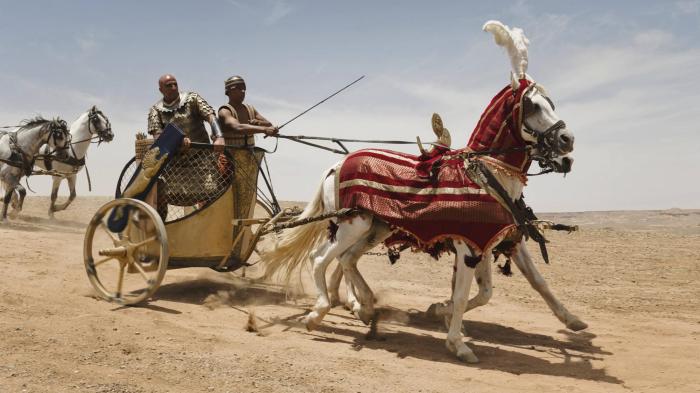 Chariot races on the walls of jericho