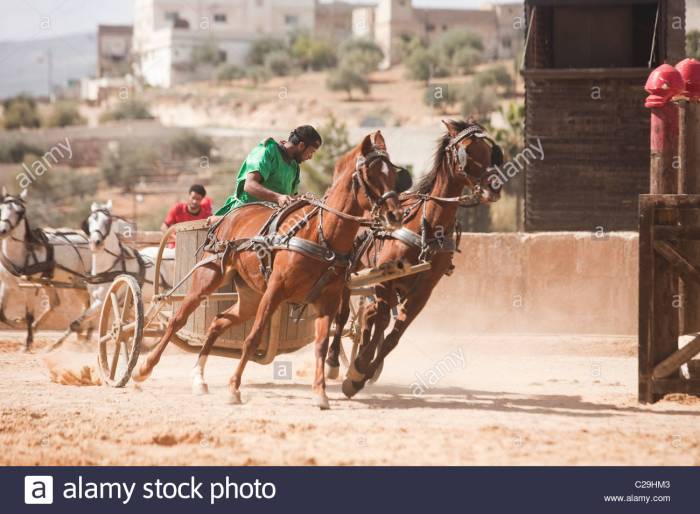 Chariots roman jerash chariot